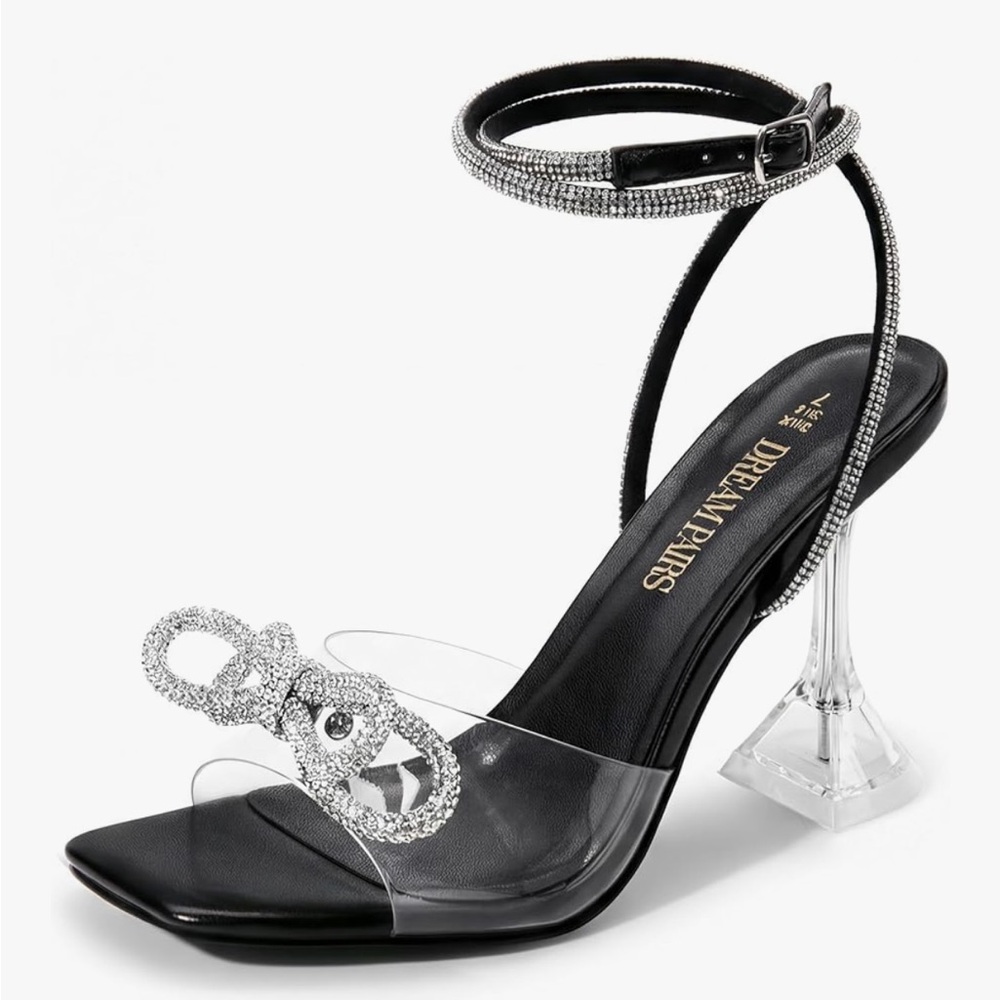 DREAM PAIRS Stiletto Bow Heels size 9